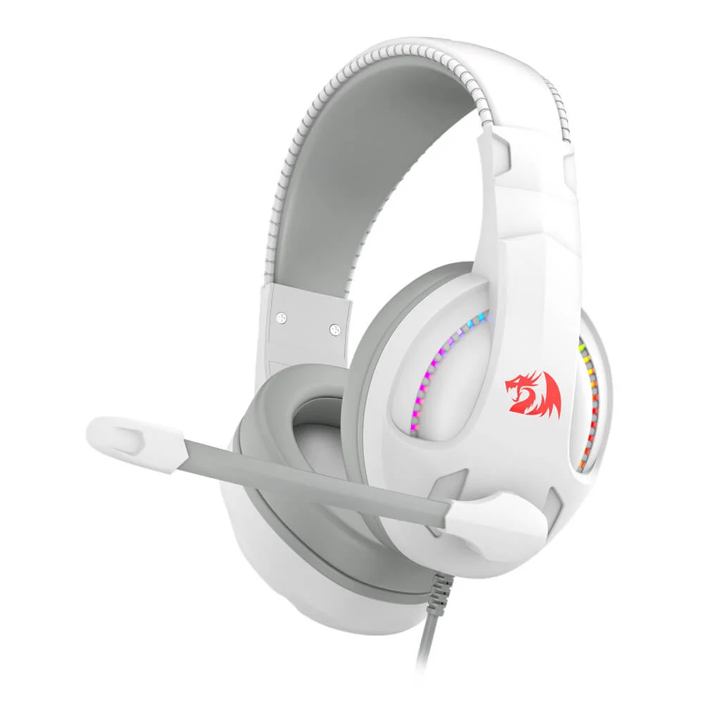 Imagem 3 de 5 do produto Headset Redragon Cronus, RGB, 40 Mm, USB E P3, Branco - H211w-RGB
