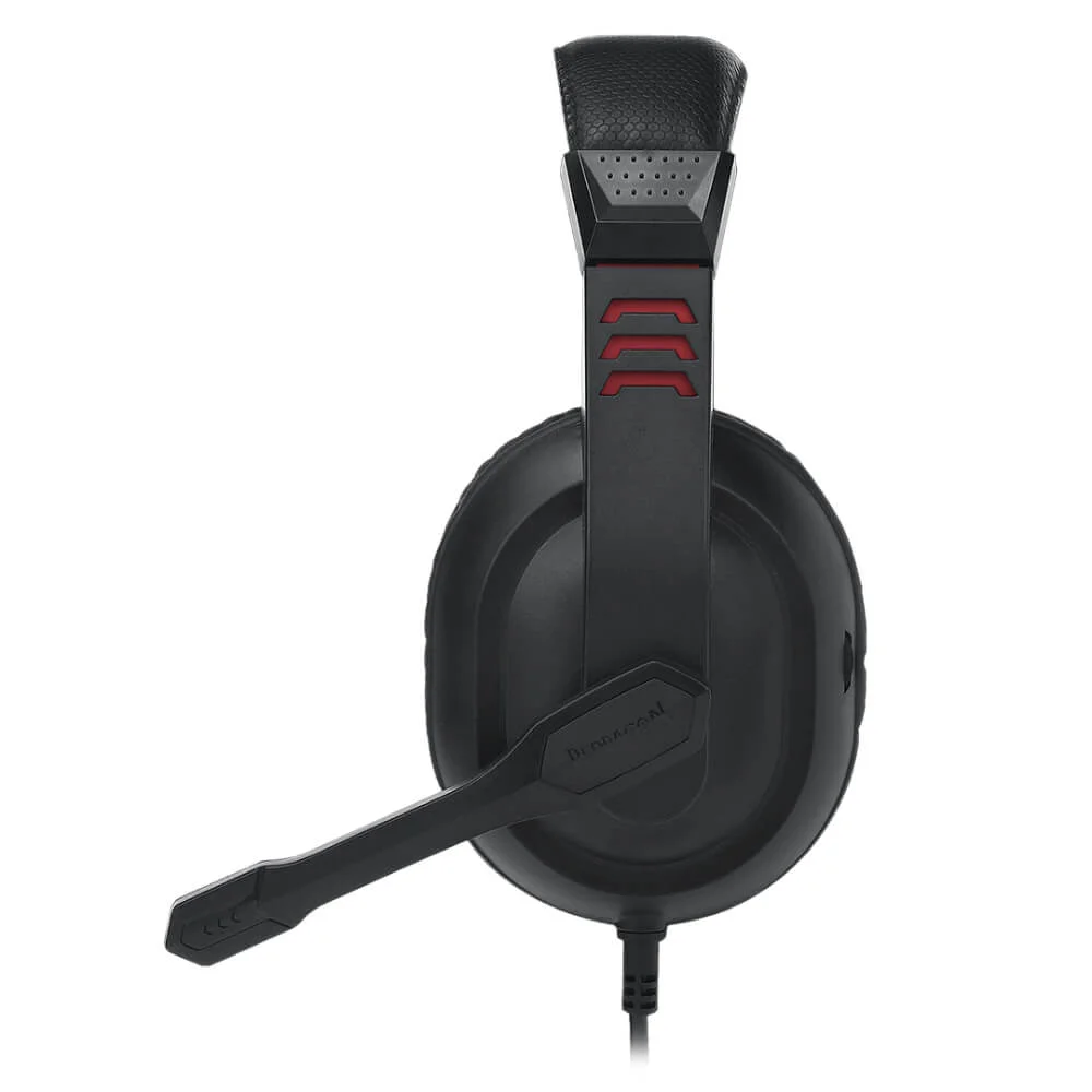 Imagem 4 de 5 do produto Headset Redragon Ares, RGB, 40mm, USB E P2, Preto - H120-RGB