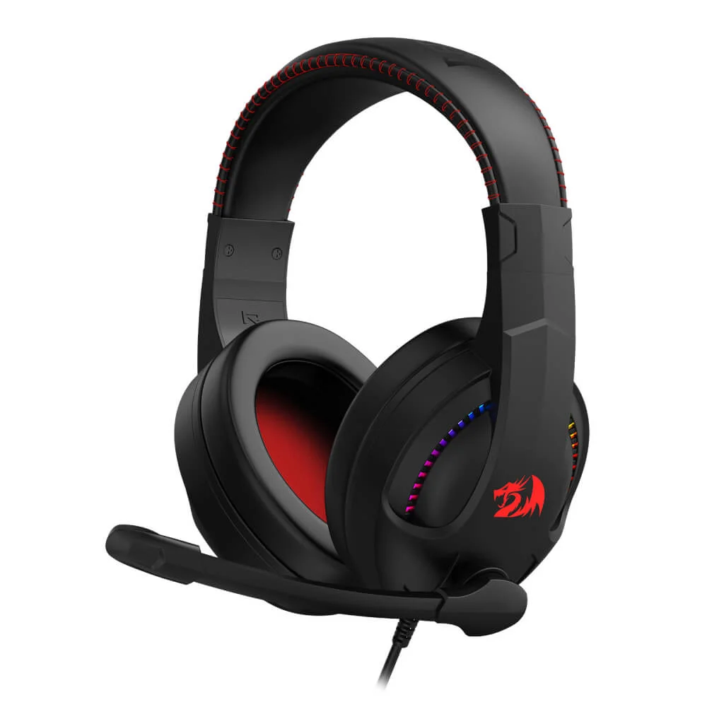 Imagem 2 de 5 do produto Headset Redragon Cronus, RGB, 40 Mm, USB E P3 Preto - H211-RGB