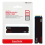 SSD M.2 PCIe 3.0  Sandisk Plus 500GB, NVMe, Leitura 2400MB/s,  Gravação 1500MB/s -  Sdssda3n-500g-g26