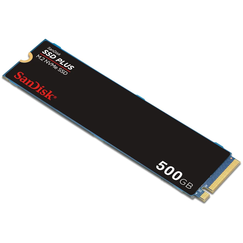 SSD M.2 PCIe 3.0 Sandisk Plus 500GB, NVMe, Leitura 2400MB/s, Gravação 1500MB/s - Sdssda3n-500g-g26 SSD M.2 PCIe 3.0 Sandisk Plus 500GB, NVMe, Leitura 2400MB/s, Gravação 1500MB/s - Sdssda3n-500g-g26