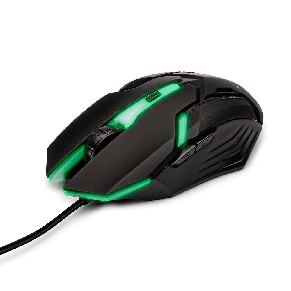 Imagem 2 de 5 do produto Kit Gamer Mouse Xzone Gtc-03 3600 Dpi Com Mousepad Emborrachado