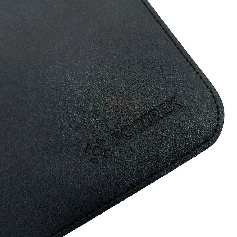 Imagem 3 de 5 do produto Mousepad Fortrek Fk265m - Grande 70 X 30 Cm - Couro Premium - Preto