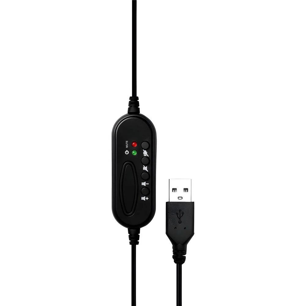 Imagem 5 de 5 do produto Headset Office Fortrek Fk731a, USB, Preto