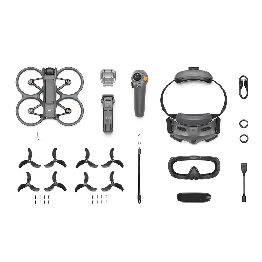 Imagem 5 de 5 do produto Drone Dji Avata 2 Fly More Kit Até 13 Km Foto 12 Mp Vídeo 4k 1 Bateria - Dji048
