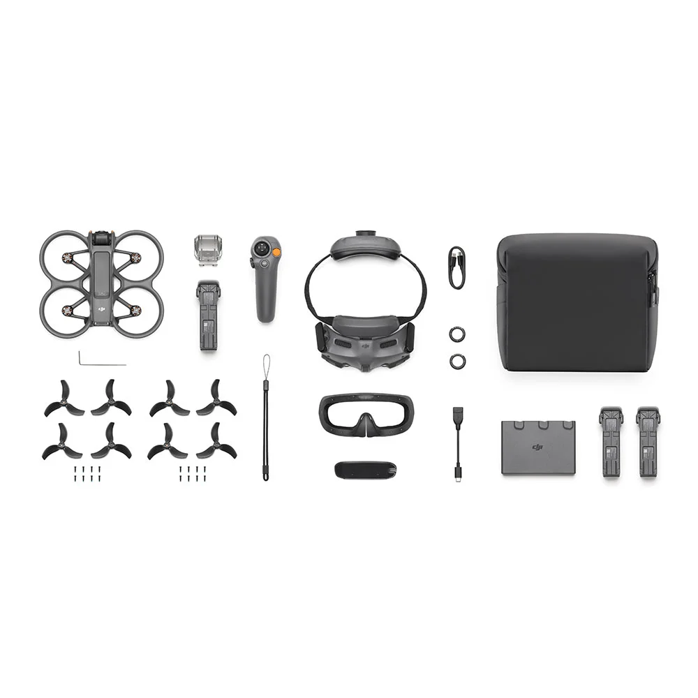Drone Dji Avata 2 Fly More Kit Foto 12 Mp Vídeo 4k 3 Baterias - Dji049