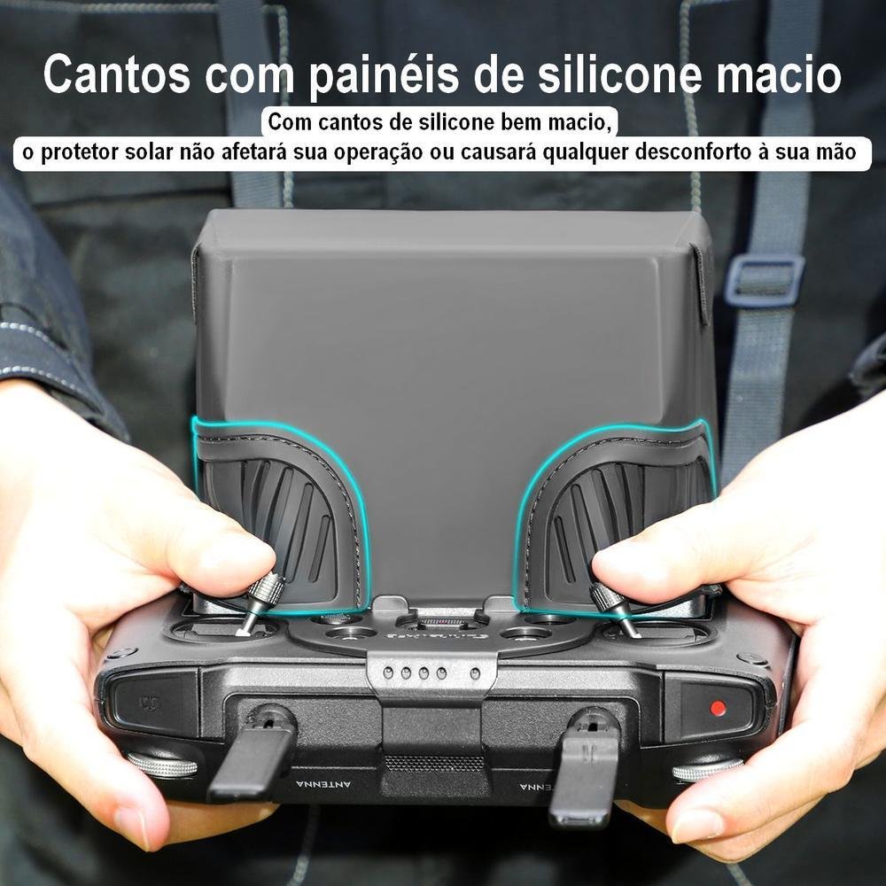 Imagem 2 de 5 do produto Capa Solar Para Dji Rc Pro De Drone Dji Mini 3 Pro/mavic 3/air 2s