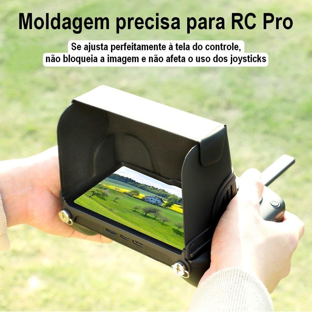 Imagem 3 de 5 do produto Capa Solar Para Dji Rc Pro De Drone Dji Mini 3 Pro/mavic 3/air 2s