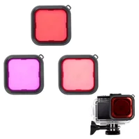 3 Filtros Mergulho De Caixa Estanque Sunnylife Dji Osmo Action 3