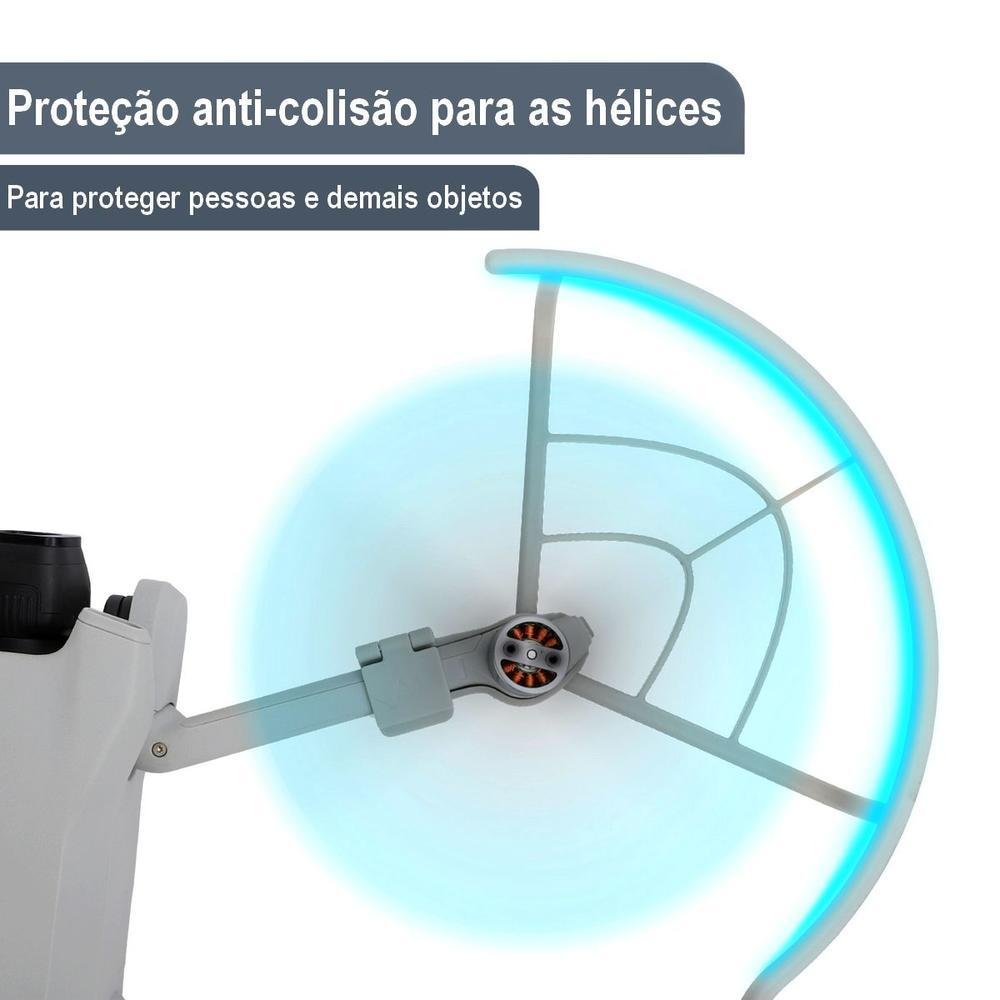 Imagem 3 de 5 do produto Protetores De Hélices Anti-colisão Para Drone Dji Mini 3