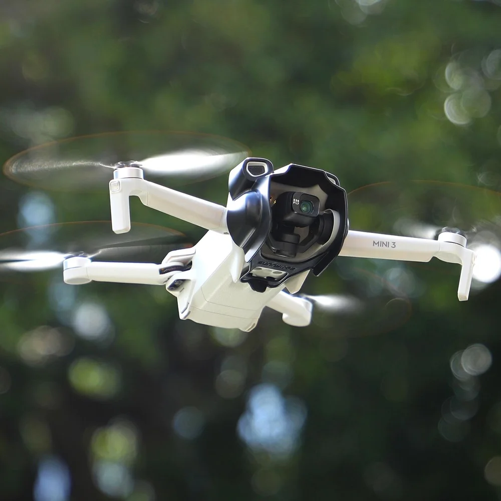 Protetor Capa Antirreflexo Para Drone Dji Mini 3 Cor:preto