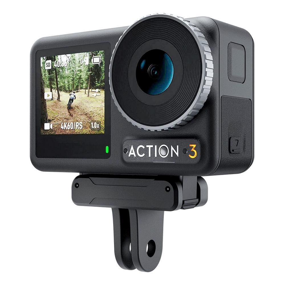 Adaptador Magnético Dois Pinos Para Dji Osmo Action 3 - Telesin Adaptador Magnético Dois Pinos Para Dji Osmo Action 3 - Telesin