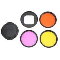 Kit Filtros 52mm Vermelho + Magenta + Amarelo De Gopro 9/10/11/12