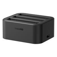 Carregador Triplo Fast Charge Hub Original Para Insta360 X3