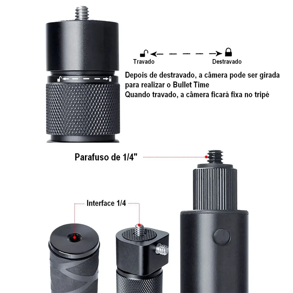 Kit De Acessórios Para Bullet Time Insta360 Kit De Acessórios Para Bullet Time Insta360
