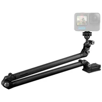 Suporte Boom + Adesivos Curvo E Reto Original Gopro Aextm-001