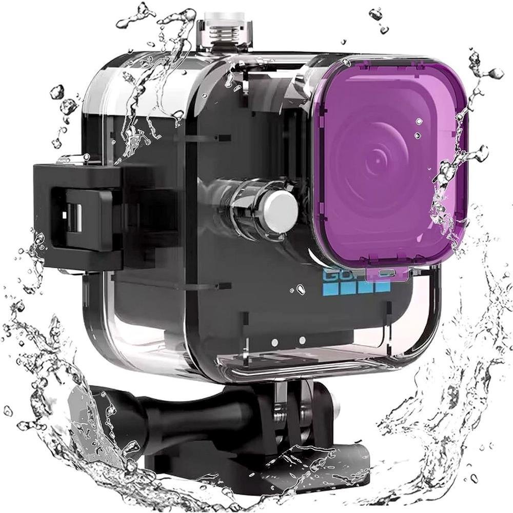 Imagem 2 de 5 do produto Caixa Estanque + Kit De Filtros Para Gopro 11 Black Mini