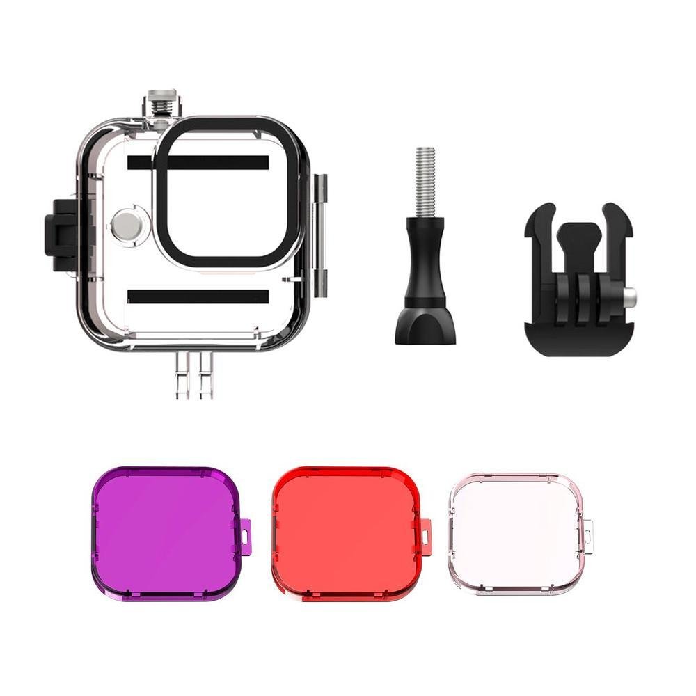 Imagem 5 de 5 do produto Caixa Estanque + Kit De Filtros Para Gopro 11 Black Mini
