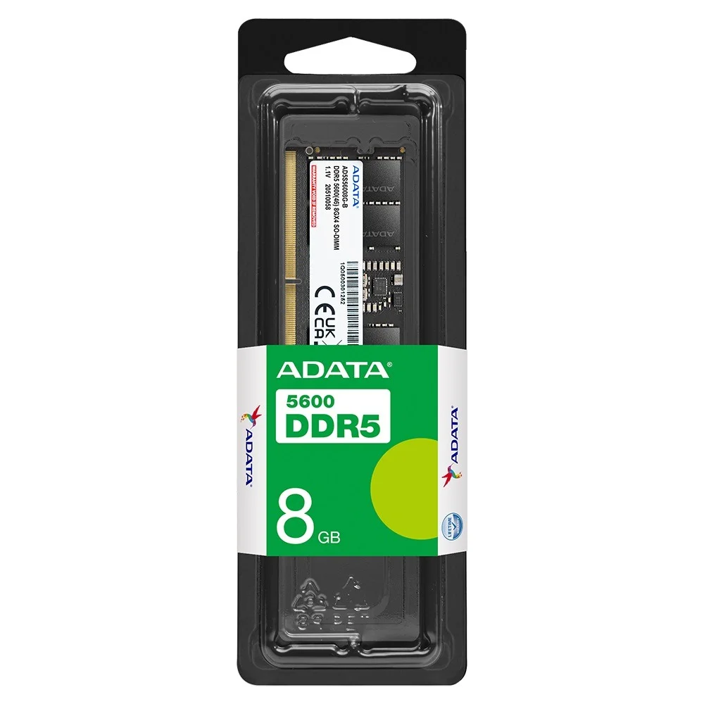 Memória Adata Xpg 8GB Ddr5 5600mhz - Ad5s56008g-s