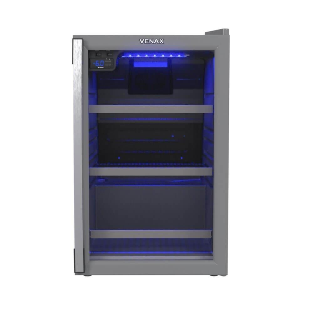 Imagem 2 de 5 do produto Conjunto Venax Cervejeira Blue E Adega Piubella 100 Litros Cinza Porta Invertida 127 V