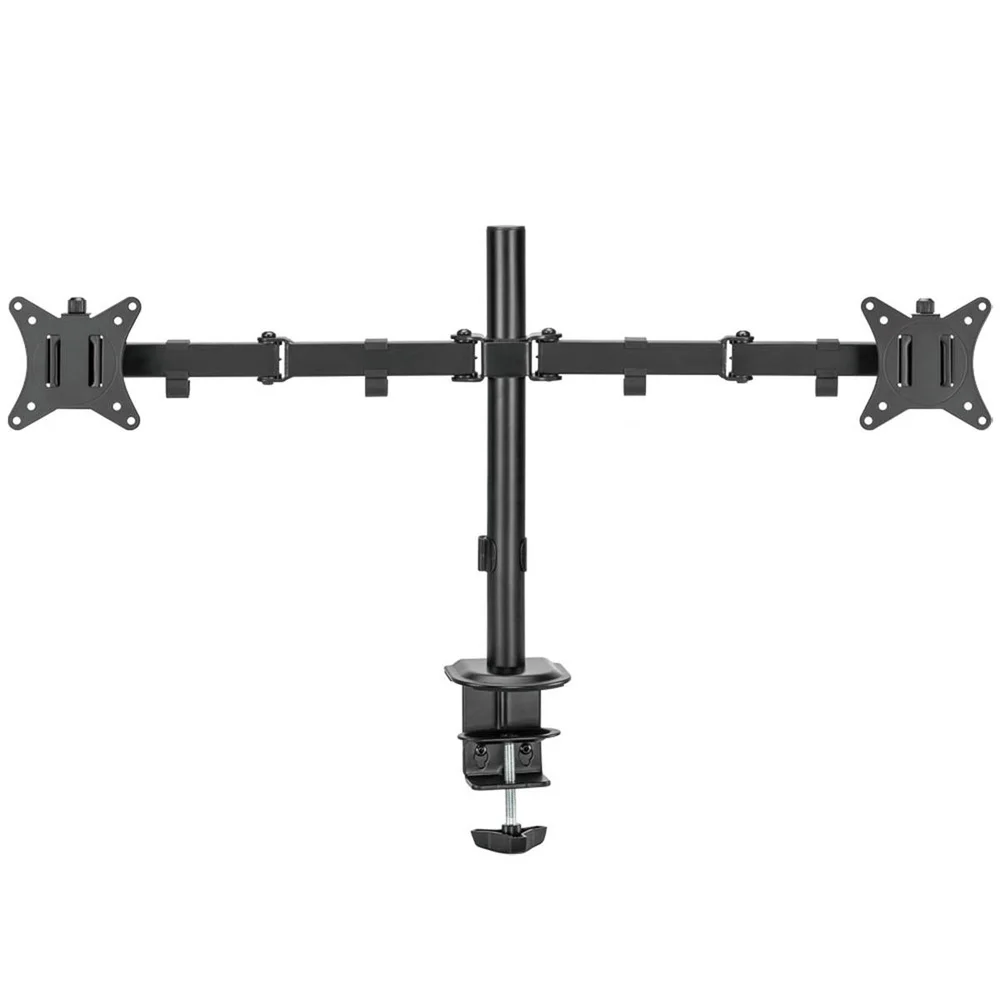 Imagem 5 de 5 do produto Suporte Para Dois Monitores Cs12 17"~32" - Vesa 75x75/100x100 - Clanm