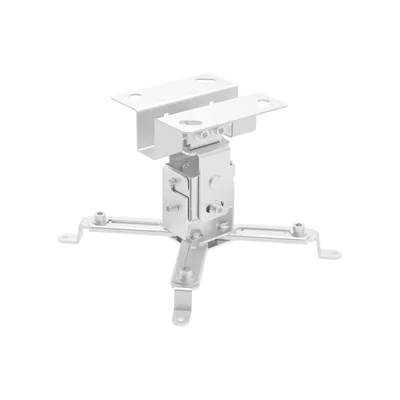 Suporte De Teto Branco P/ Projetor Datashow Ajuste De Ângulo