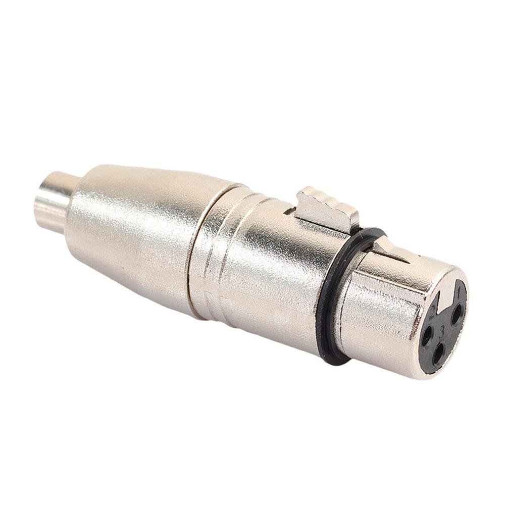 Imagem 2 de 5 do produto Plug Adaptador Rexlis Xlr Fêmea P/ Rca Fêmea - Ac2819