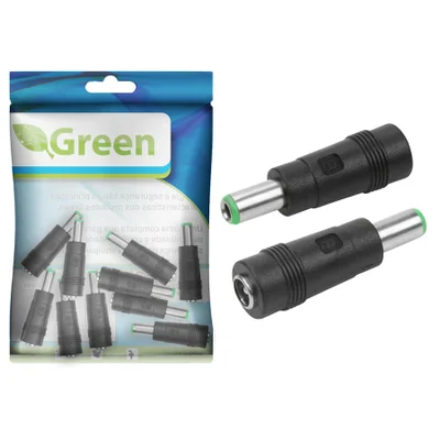 10x Adaptador P4 2.1 X 5.5mm Fêmea Para 3.6 X 5.5mm Macho