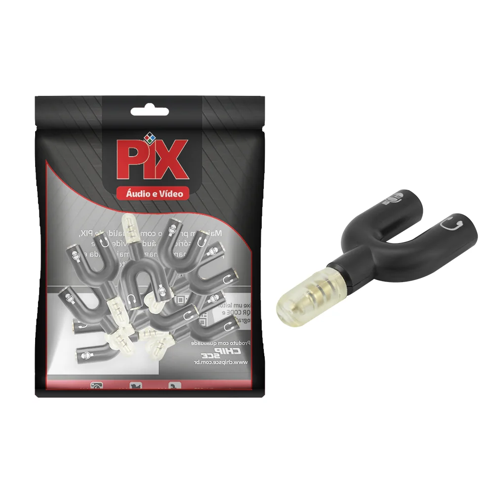 Imagem 3 de 4 do produto 10x Adaptador Splitter P2 X P3 Para Headset Fone E Microfone