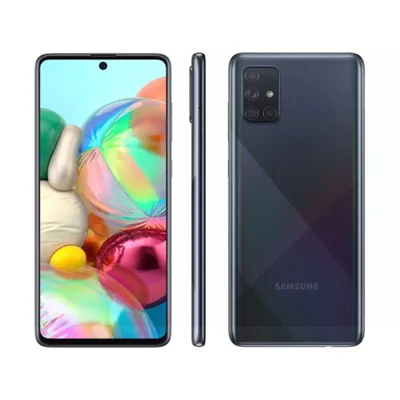 Usado - Smartphone Samsung Galaxy A71, 6GB RAM, 128GB, Preto - Bom