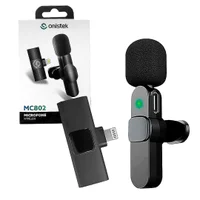 Microfone De Lapela Sem Fio Celular Smartphone Plug And Play