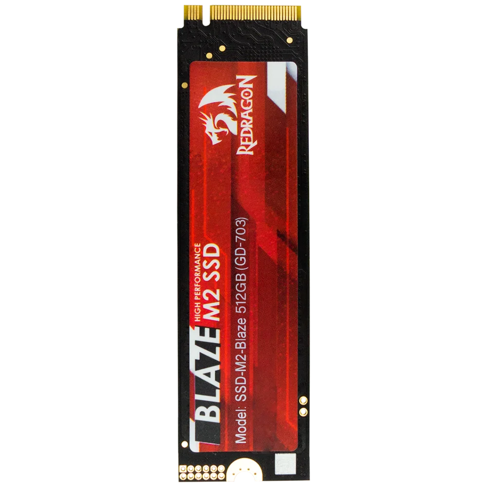Imagem 5 de 5 do produto SSD M2 Pcle 4.0 Blaze Redragon 512gb