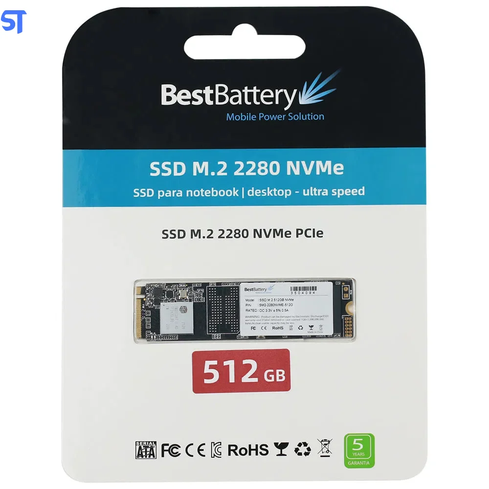 SSD M.2 Nvme 512gb Bestbattery Sm2-2280