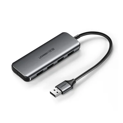 Hub Usb-a Para 4 Portas Usb-a 3.0