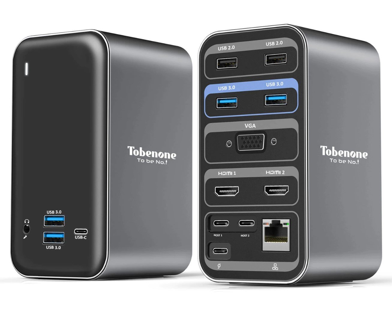 Dock Station Hub Dual Monitor 13 Em 2 Usb-c Macbook Pro/air