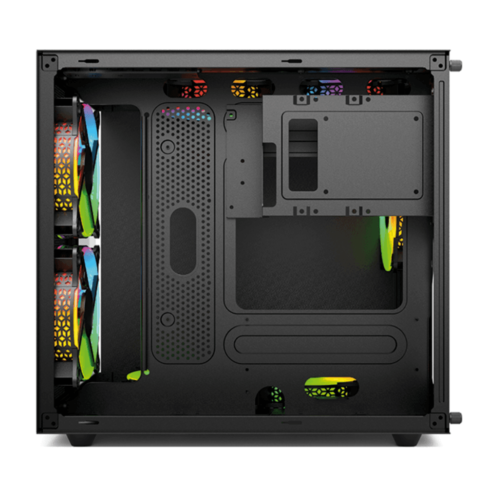 Imagem 3 de 5 do produto Gabinete Gamer Mizu 3.0 Evolut Eg-819 Cor Preto (sem Fans)