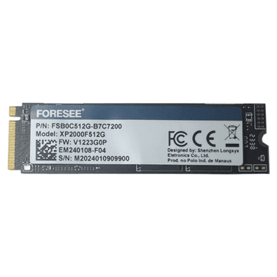 SSD Zilia Foresse 512GB M2 2280 KaBuM