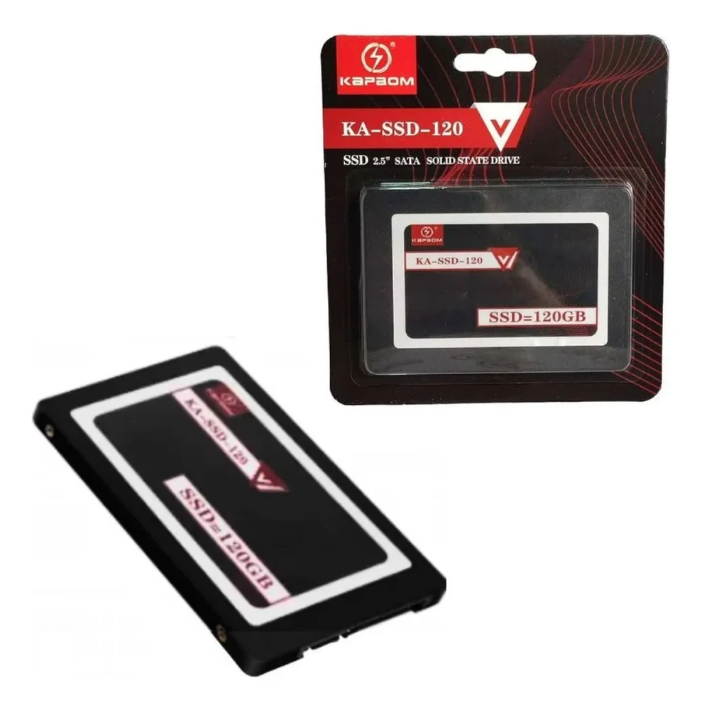 Hd SSD 120GB, Sata 2,5 Kapbom.