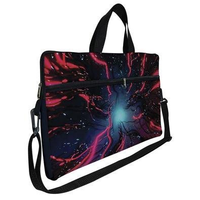 Case Capa Maleta Premium Para Notebook Laptop De 17 E 17,3 Com Alça De Mão Alça De Ombro E Zíper Lateral - Raio