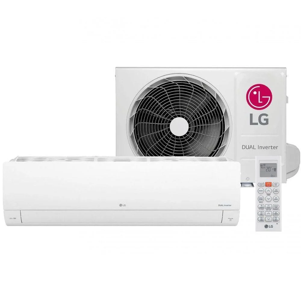 Ar Condicionado Split Lg Dual Inverter Voice +ia, 24000 BTUS, 220v, Quente E Frio - S3-w24k231a