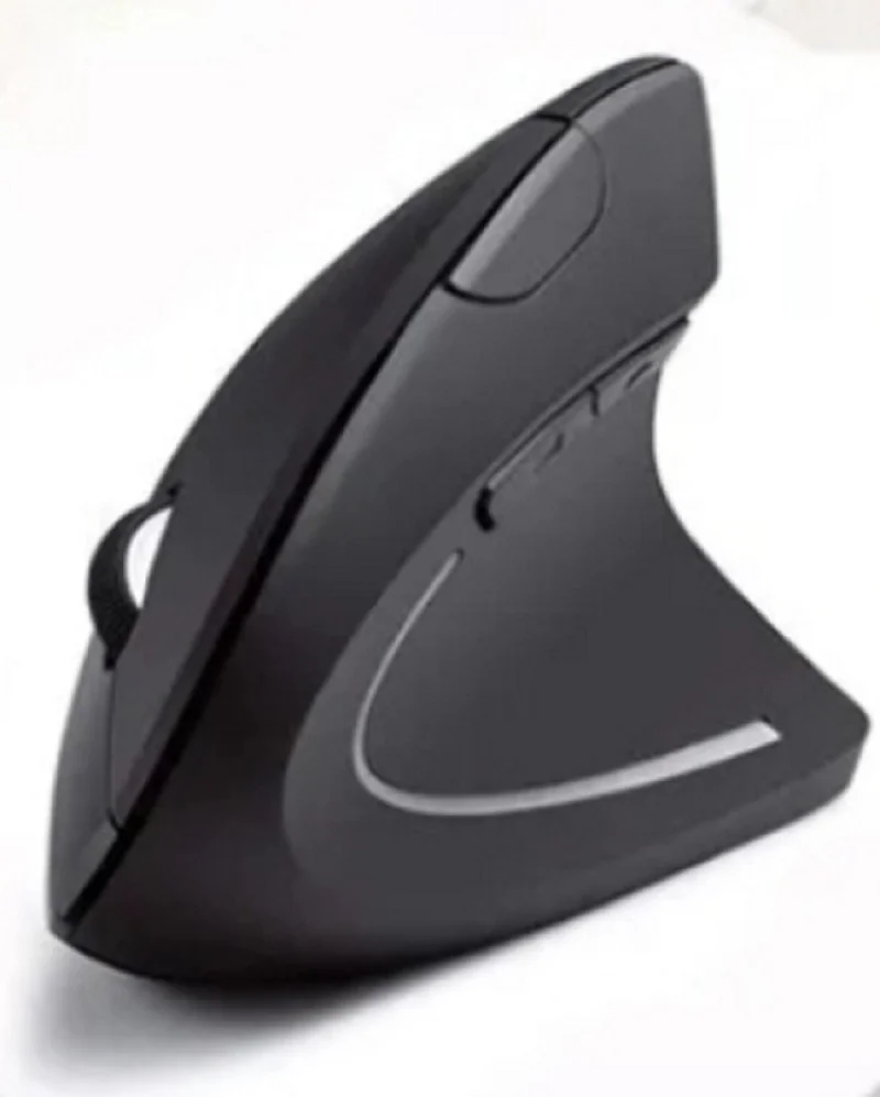 Imagem 1 de 5 do produto Mouse Óptico Vertical Mão Direita Sem Fio Bluetooth Cor Preto