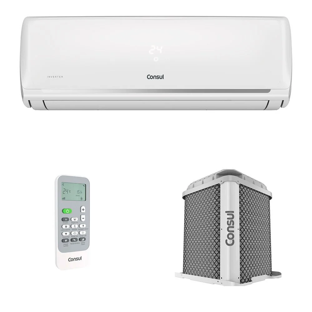 Ar-condicionado Split Consul Inverter, 9000 BTUs, 220V, Frio - Cbr09cb