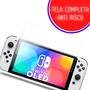 Kit 2 Peliculas De Vidro Temperado Resistente 0,3 Mm 9h Proteção Para Tela Visor Nintendo Switch OLED