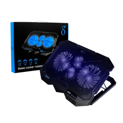 Cooler Notebook Macbook Gamer Ergonomico 4 Fans Silencioso