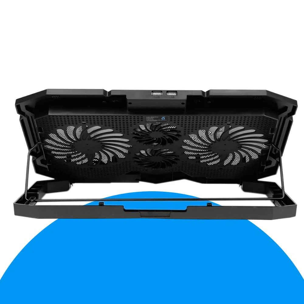 Imagem 3 de 5 do produto Cooler Notebook Macbook Gamer Ergonomico 4 Fans Silencioso