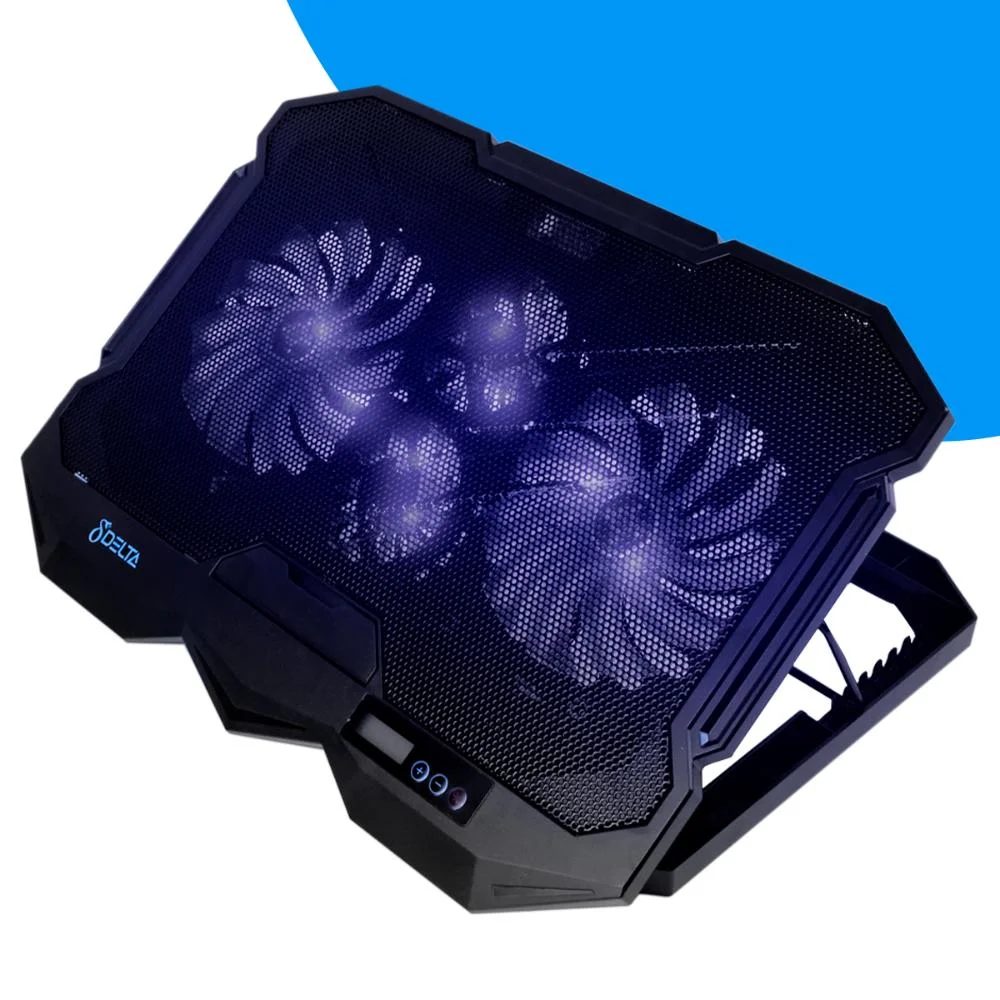 Imagem 5 de 5 do produto Cooler Notebook Macbook Gamer Ergonomico 4 Fans Silencioso