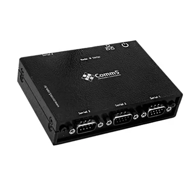 Conversor De Rede Para 4 Saídas Seriais Rs232 Comm5 4s-tcp-sh-2