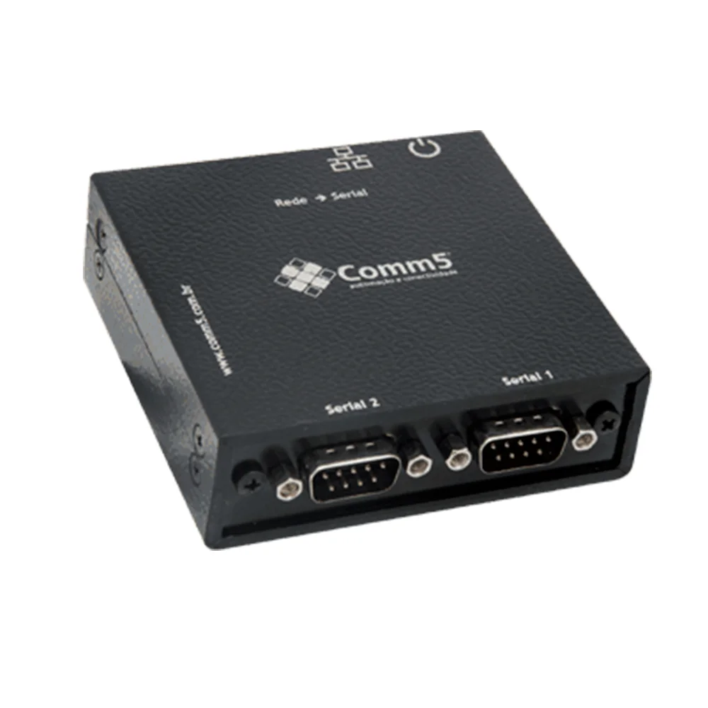 Conversor De Rede Para 4 Saídas Seriais Rs232 Comm5 4s-tcp-sh-2