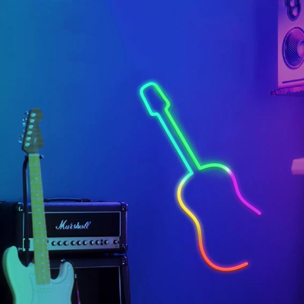 Imagem 3 de 5 do produto Fita Led Neon RGBIC  Flexível inteligente com Alexa e Ok Google Wifi + App Tuya Smart
