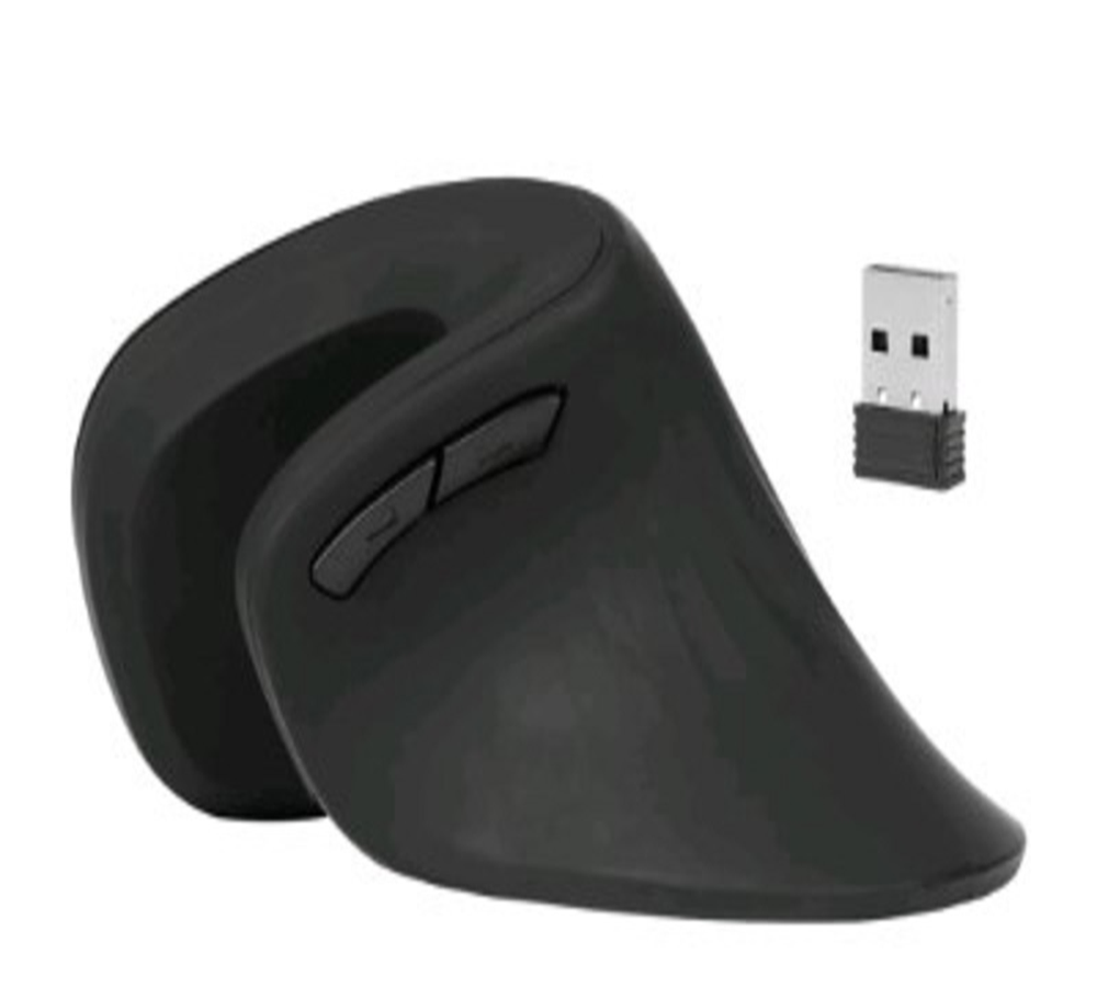 Mouse Optico Vertical Sem Fio Modelo confortavel